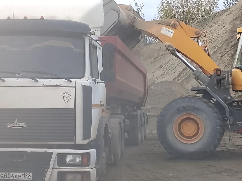 Доставка сыпучих грузов ПГС,